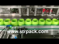 ครีมครีมปริมาตร Piston เครื่องบรรจุ Capping เพื่อบรรจุวางครีมเจลโลชั่นอิมัลชัน